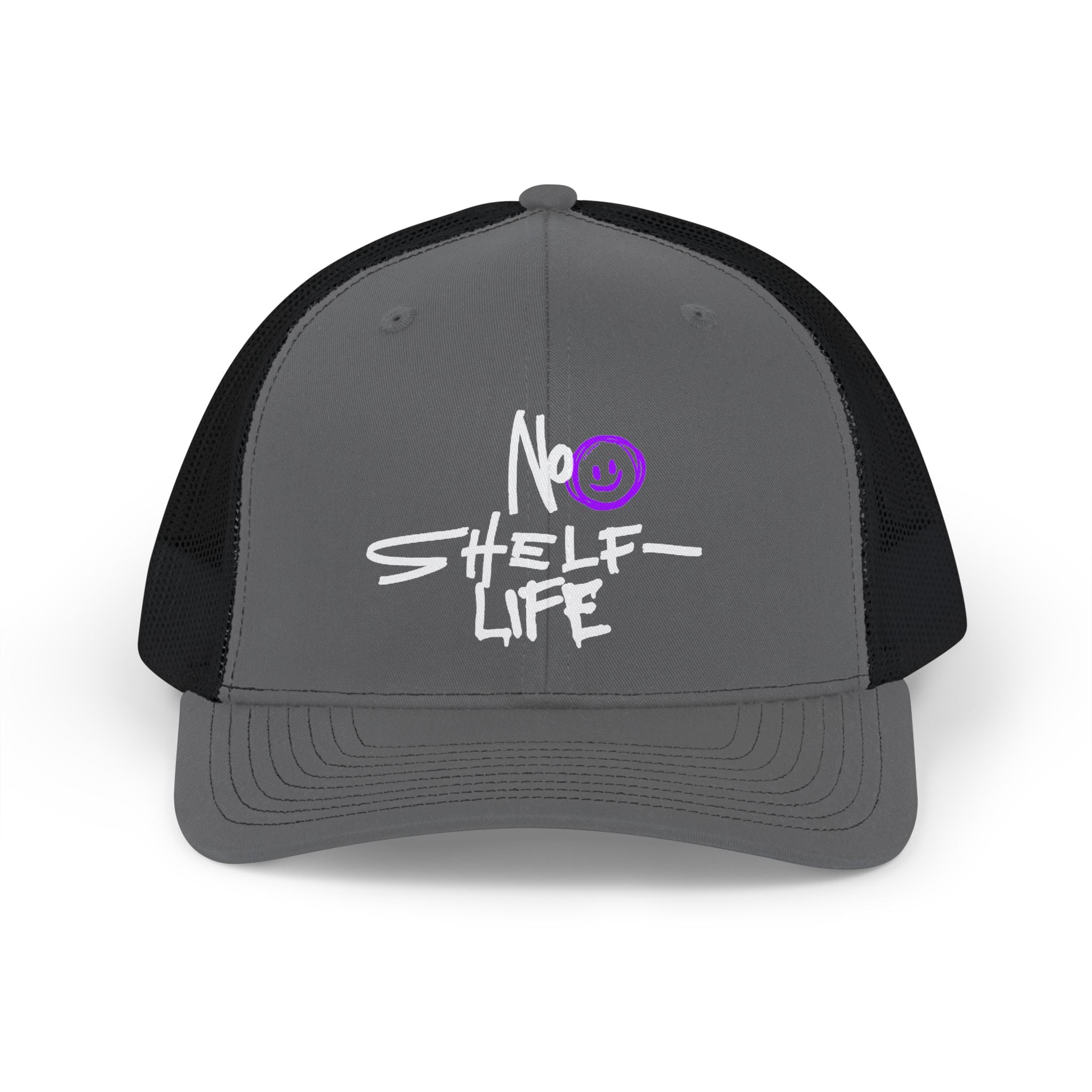 Trucker Cap — “No Shelf Life” Graffiti Snapback